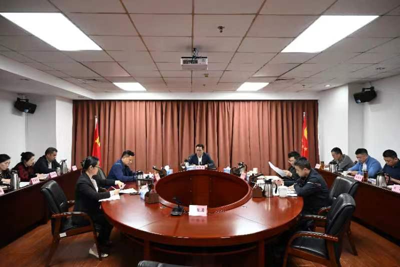 夏清平主持召开管理局 六大专项行动调度会